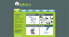 Desktop Screenshot of idelivery.ie